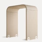 Arc side view isolated