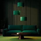 Ceiling object Wave mini (with Luminaire) Round