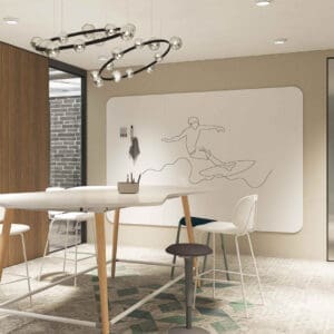 Chameleon Curve Wall