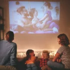 Smarter Surfaces Smart Clear Projector Screen Paint in a home