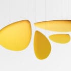 Delta Ceiling Absorber close up product shot in bright yellow