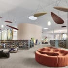 Delta Ceiling Absorber in action in a large open plan office space