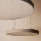 Dezibel Ceiling Absorber hanging from the ceiling