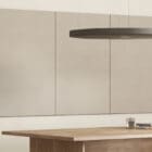 Dezibel Ceiling Absorber in action above a table in an office