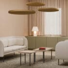 Dezibel Ceiling Absorber in a modern living room