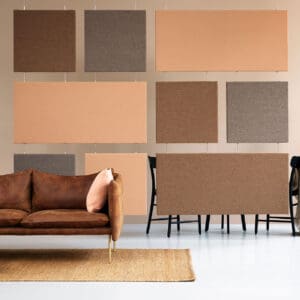 Dezibel Dividers displayed in a large home