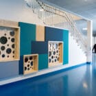 Dezibel Wall in a workplace environment