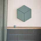 A Single Fazett Wall Absorber on a wall in a bright airy workplace