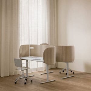 Focus Desk Divider in a residential home office
