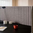 Focus Desk Divider in a workplace