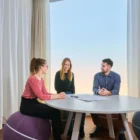 The Light Cognitive Limitless being used in meeting space