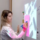 MagneticProjectorScreenWhiteboardWallpaper4