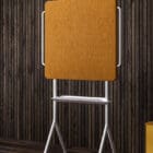Mezzo Floor Screen product image in a boardroom