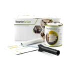Smarter Surfaces Outdoor Projector Screen Paint is a superior paint designed for crafting a white projector screen for outdoor use.