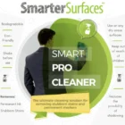 Smarter Surfaces whiteboard cleaning spray is designed to remove stubborn stains and permanent marker from Smarter Surfaces dry erase products such as Smart Whiteboard Paint White and Clear.