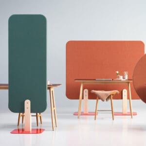 Skog Floor Screen in an office