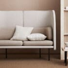 Tune Sofa in a light colour in an office setting