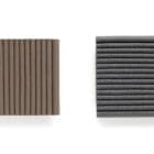The HEY-SIGN wall module wave square product shot
