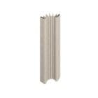 Hey-Sign Wave infinity outside and inside corner vertical Felt waves arranged vertically on a wooden frame