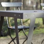 Lloyd table outdoor by Functionals closeup shot