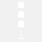 Six Pack by Functionals with 6 brochure holders in chalk white