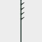 Slide G coat stand with single column