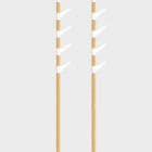 Slide G Wood coat stand with two columns
