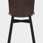 Wendela Chair by Functionals view of back and dark material