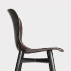 Wendela Chair by Functionals view of side and dark material
