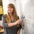 Whiteboard Paint from Smarter Surfaces in a classroom