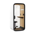 Framery One Compact is The smart and soundproof office phone booth in white