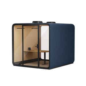 Framery Six is a smart and soundproof meeting room for teams of up to 6.