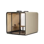 Framery Six is a smart and soundproof meeting room for teams of up to 6 in Sand