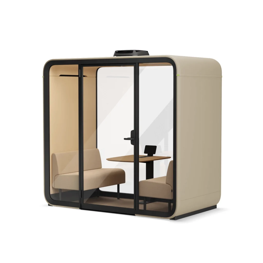 Framery Four, A smart and soundproof meeting pod