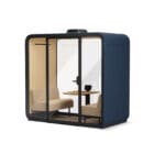 The smart and soundproof meeting pod for 1-4 people in Blue