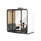 The smart and soundproof meeting pod for 1-4 people in White