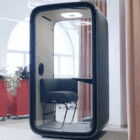 Framery One Lounge in a large modern workplace