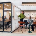 Framery Six in use in a workplace