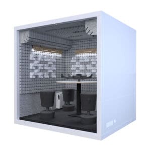 Studiobricks Podcast Round with the doors removed