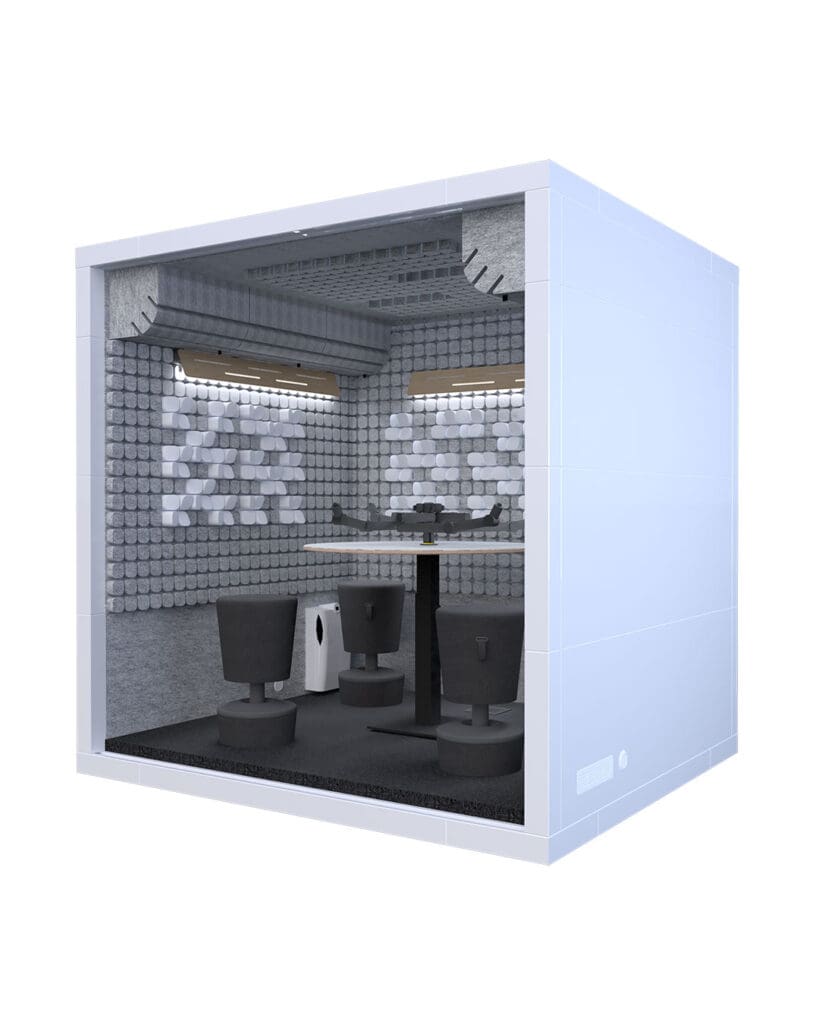 Studiobricks Podcast Round with the doors removed