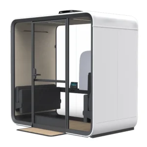 Framery Four Accessible is a smart and soundproof meeting pod for modern teams and hybrid work