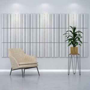 Diffuse Acoustic tile provides an effective vertical or horizontal pattern with depth and contour.