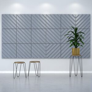 Metro Acoustic Tiles for crisp style with simplicity