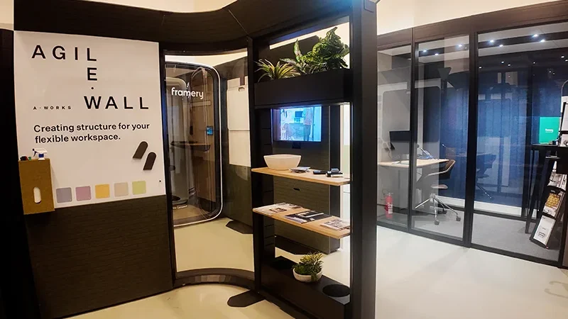 Agile Wall System by AWorks now available in our Rosebery showroom