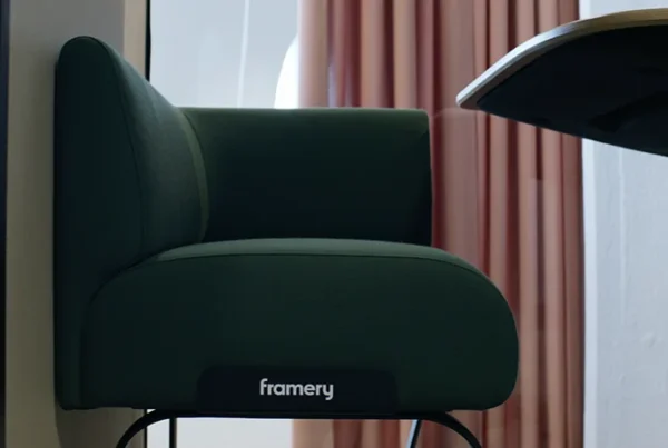 Framery One Lounge is exclusive to Envoy Furniture in Australia
