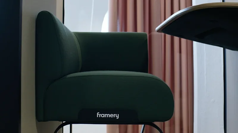 Framery One Lounge is exclusive to Envoy Furniture in Australia
