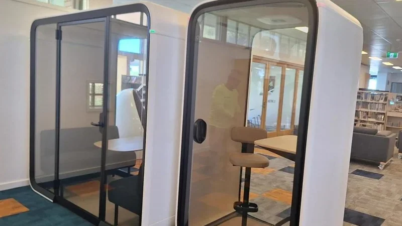 Portland Library Meeting Pods