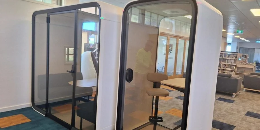 Portland Library Meeting Pods