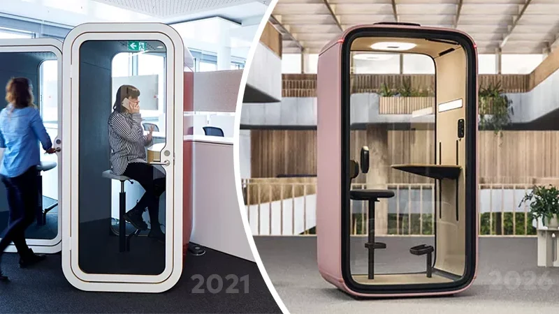 Evolution of Framery Booths