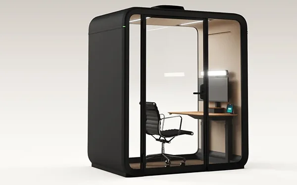 The Framery One Work - One Work, a smart workstation pod built for long sessions of focused work